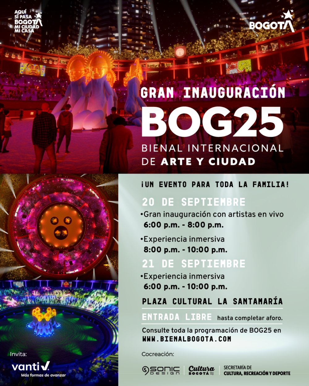 Descargar programaci&oacute;n de la inauguraci&oacute;n